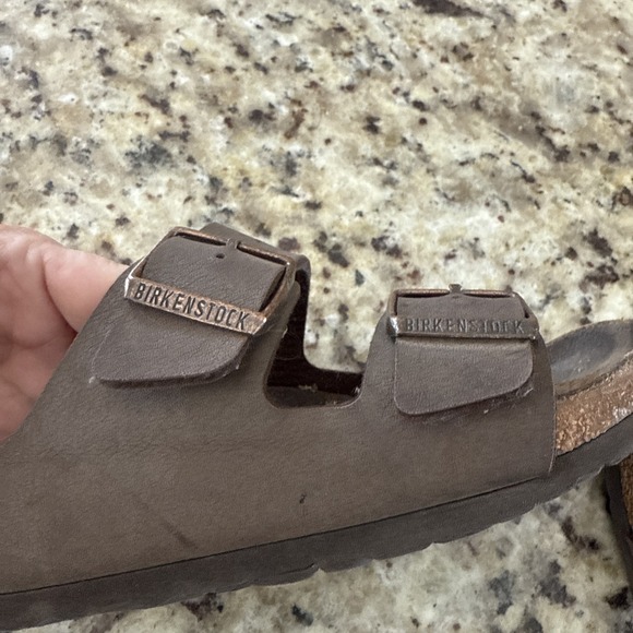 Birkenstock Arizona Birkibuc Women's Sandals - Mocha, US 7. 4219 - Picture 6 of 8